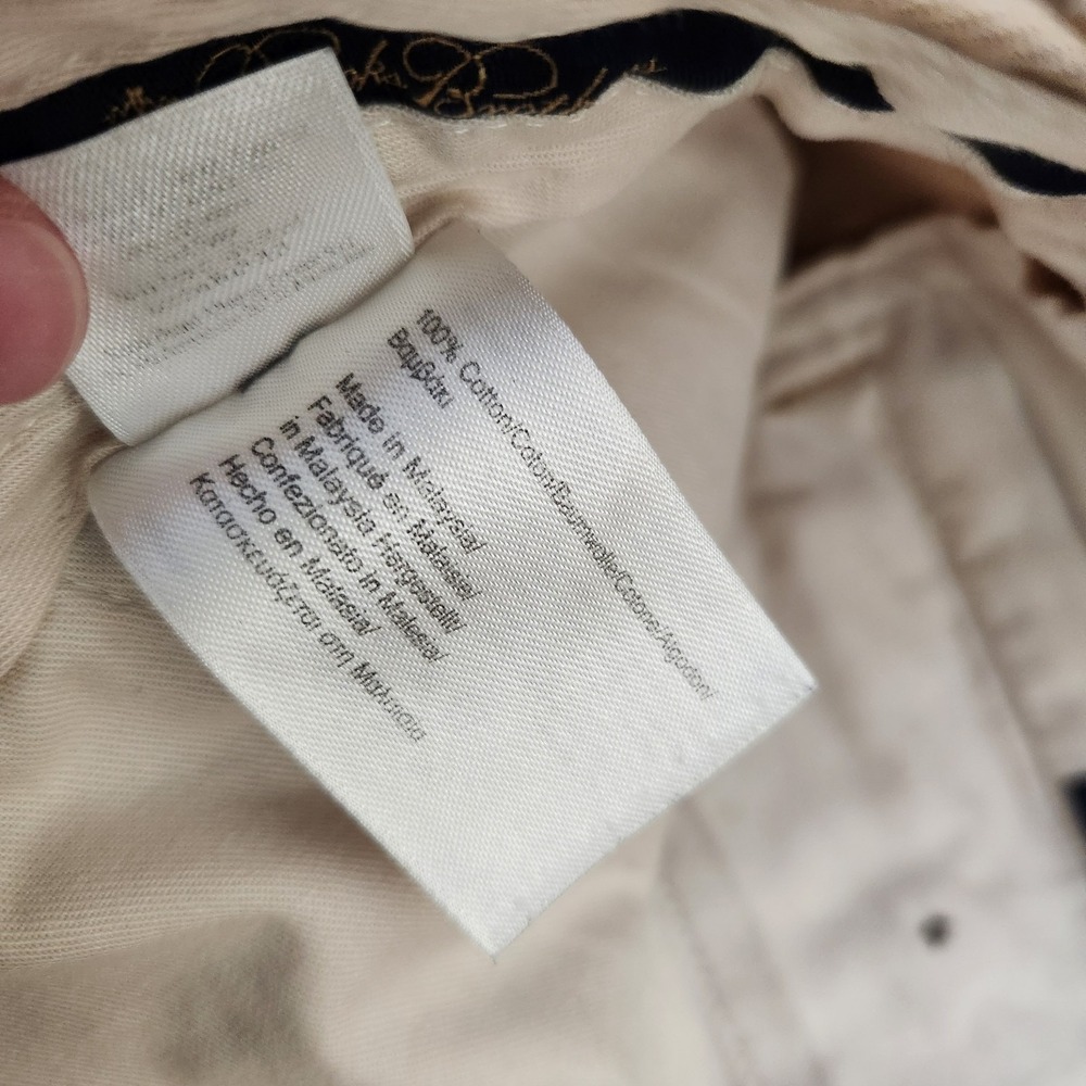 Brooks Brothers Mens 40x32 Khaki Advantage Chino Clark Casual Pants Office - Picture 9 of 10